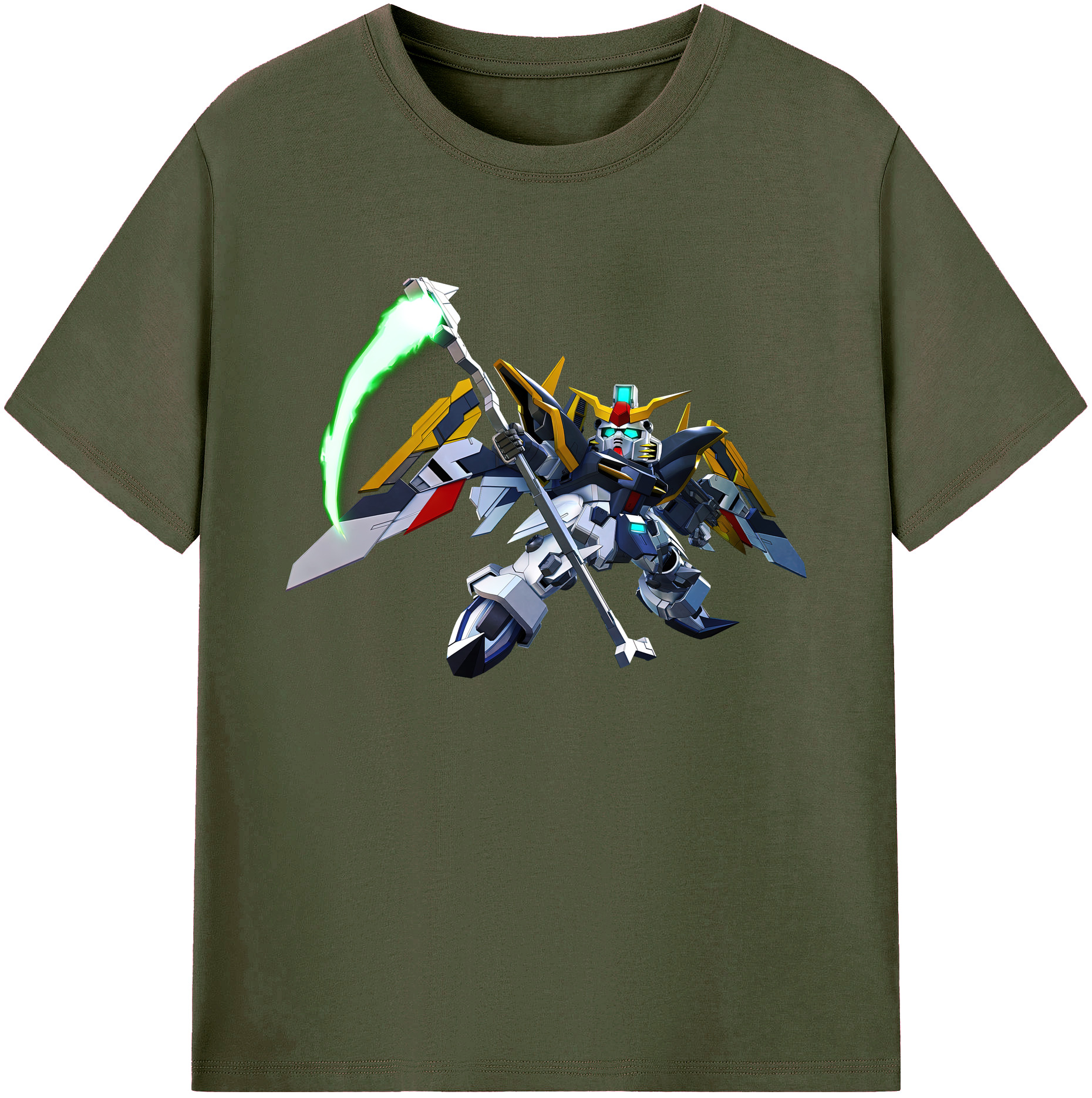 （画像用） 機動戦士ガンダム Mobile Suit Gundam 綿100％ メンズ半袖Tシャツ｜肌触りやわらか＆通気性